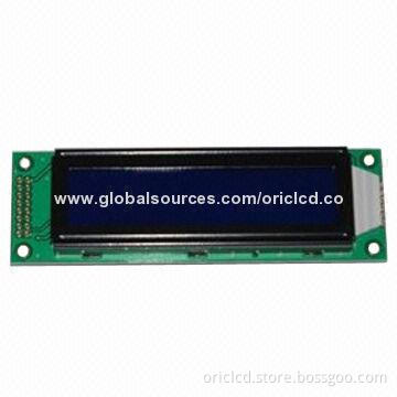 20 x 2 Dot-matrix Character LCD Module with Operating Voltage, 180x40x14mm Outline Dimensions